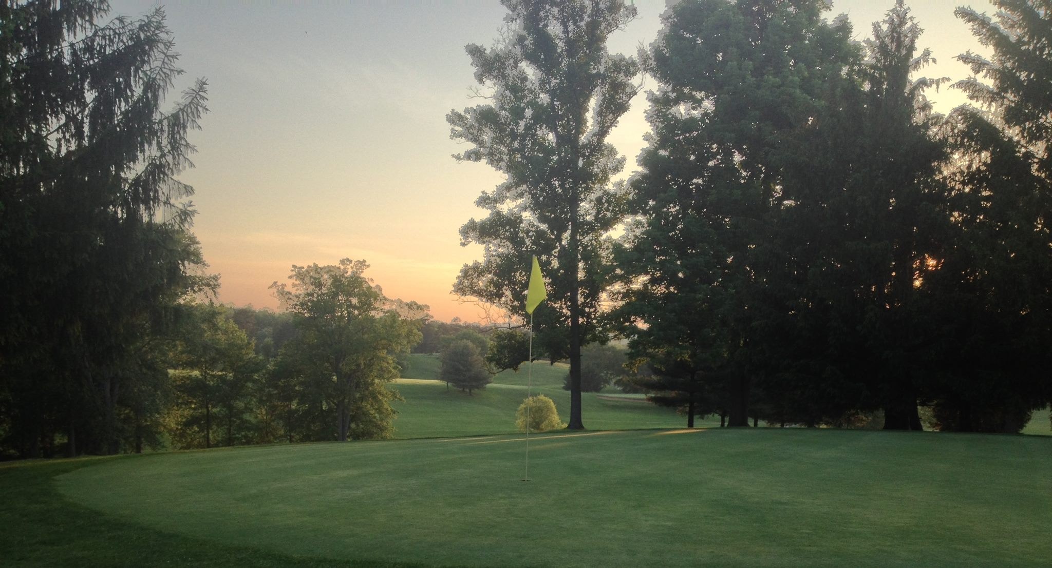 Fairways at Minibel Par 3 Golf Course in Vienna, West Virginia